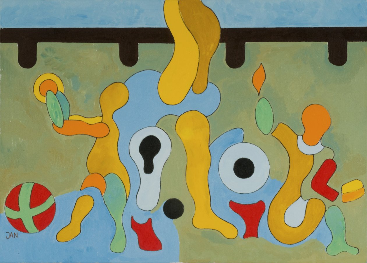 Szabadtéri Színház, 2009 (olaj, vászon) alkotó: Jan Groneberg