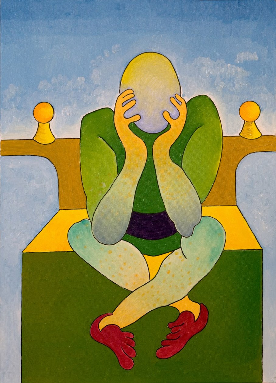 Minden béka királya, 2007 (olaj, vászon) alkotó: Jan Groneberg