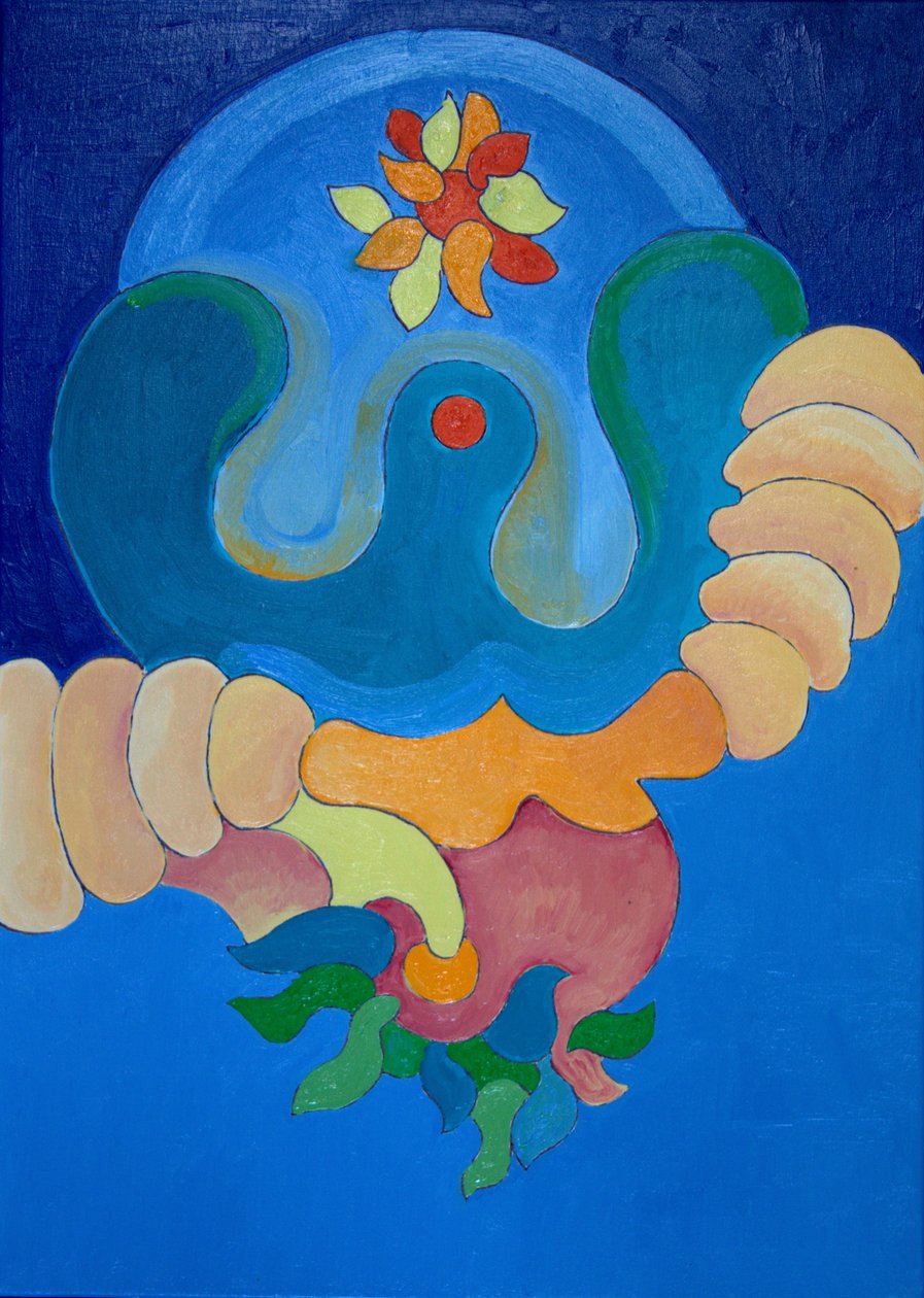 A legelső lépés a vallásba, 2009 (olaj, vászon) alkotó: Jan Groneberg