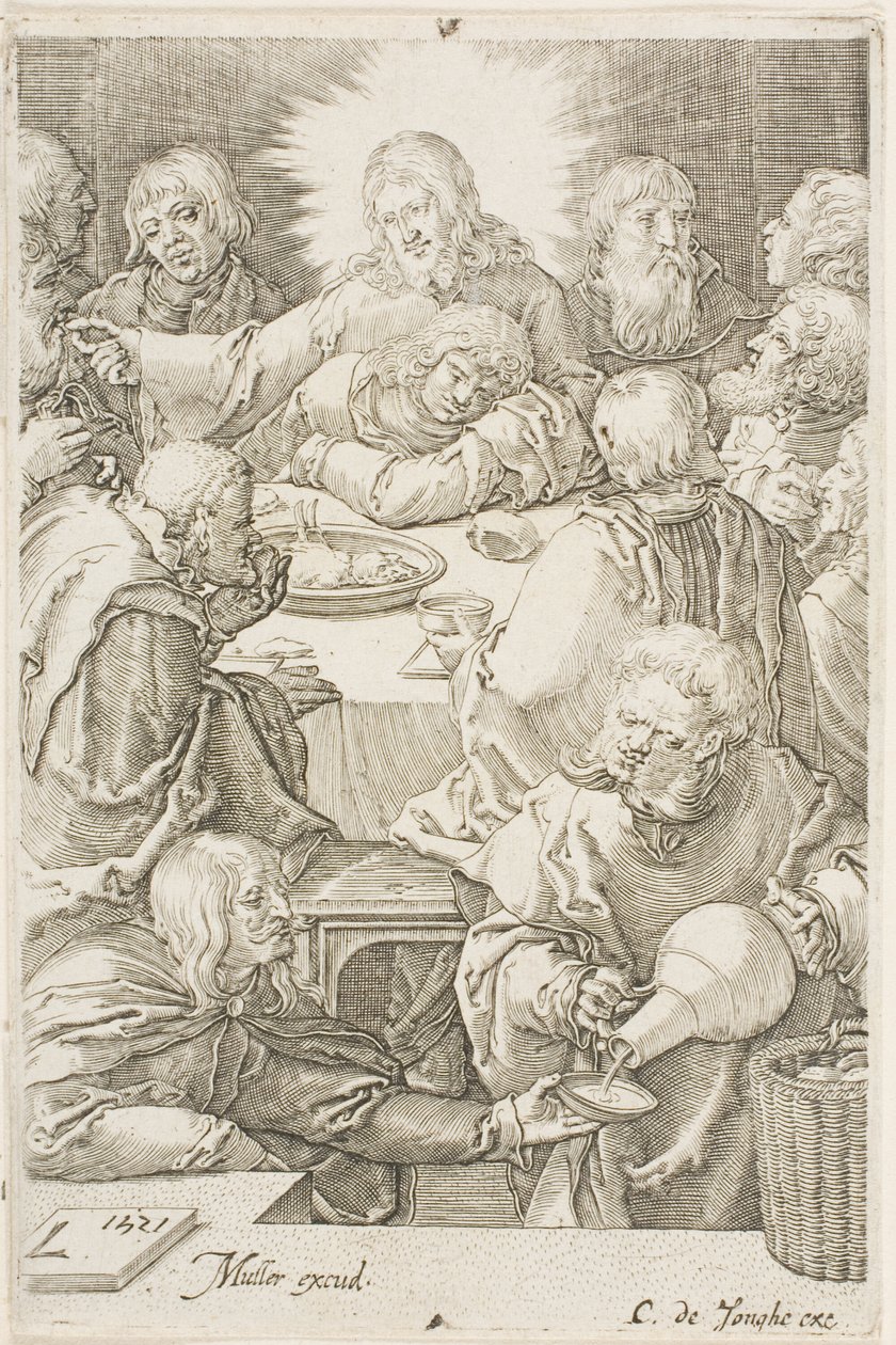 Az utolsó vacsora alkotó: Jan Harmensz. Muller