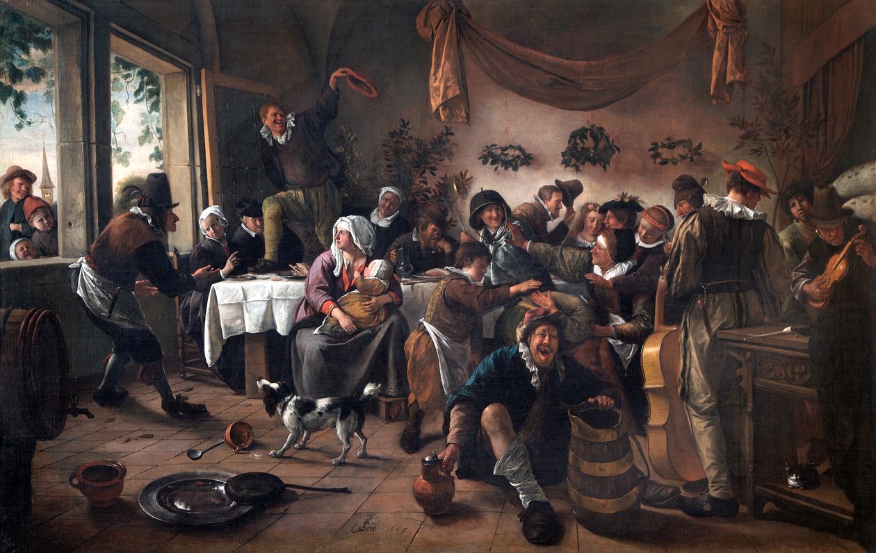 Esküvő alkotó: Jan Havicksz. Steen