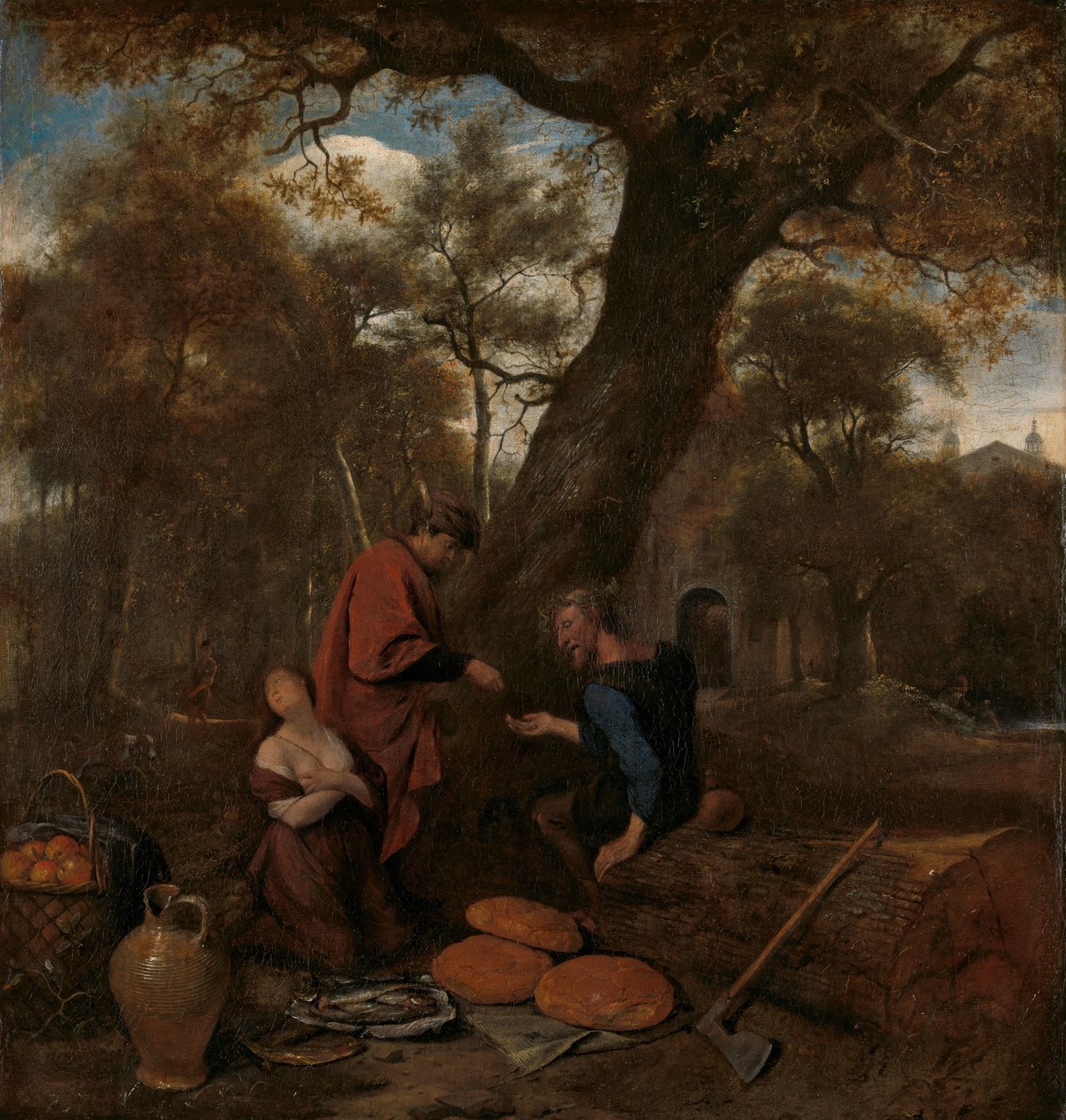 Erysichthon eladja a lányát alkotó: Jan Havicksz. Steen
