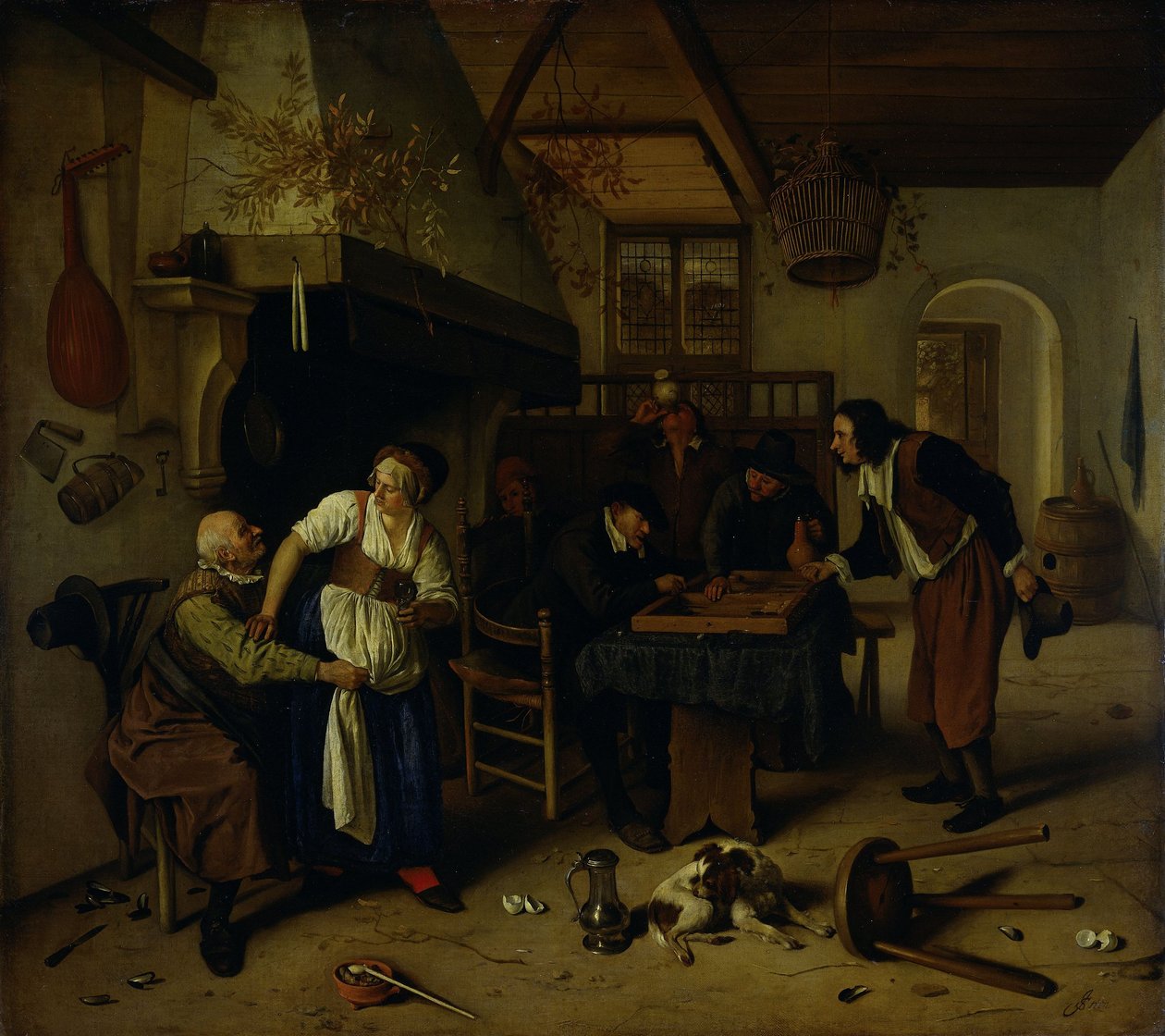  alkotó: Jan Havicksz. Steen