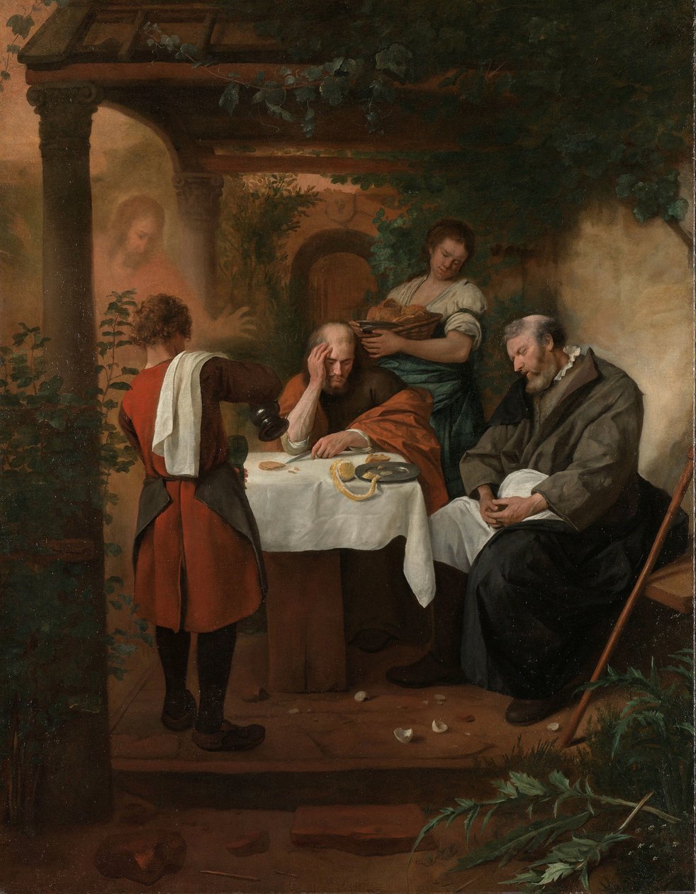 Vacsora Emmausban alkotó: Jan Havicksz. Steen