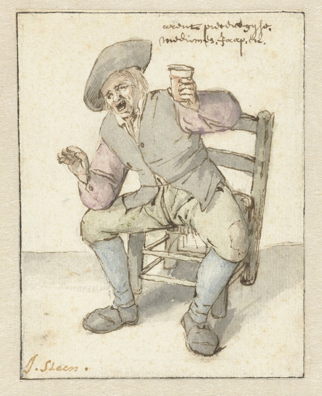 Éneklő gazda alkotó: Jan Havicksz. Steen