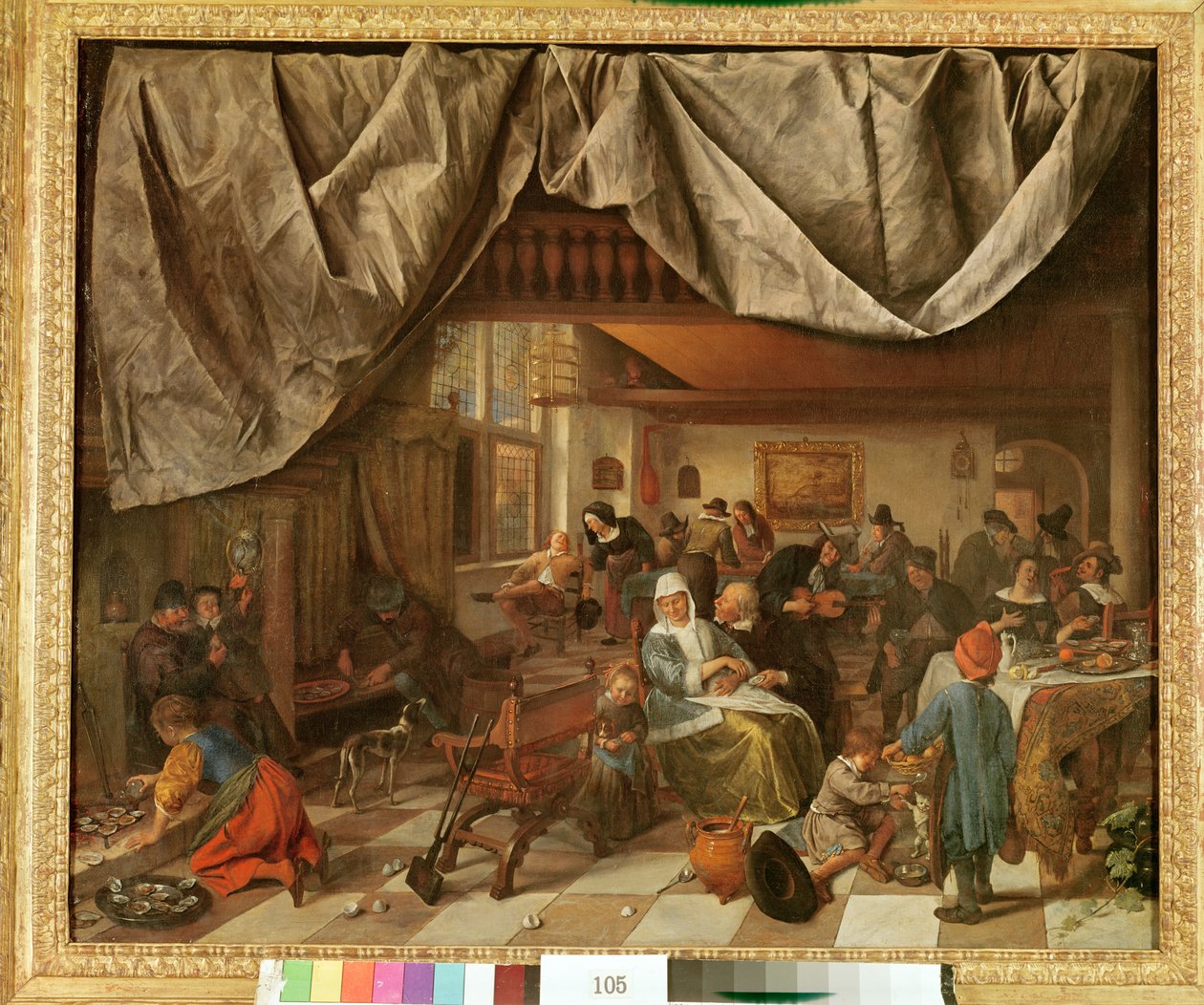 Jan Steen sörfőzdéje alkotó: Jan Havickszoon Steen