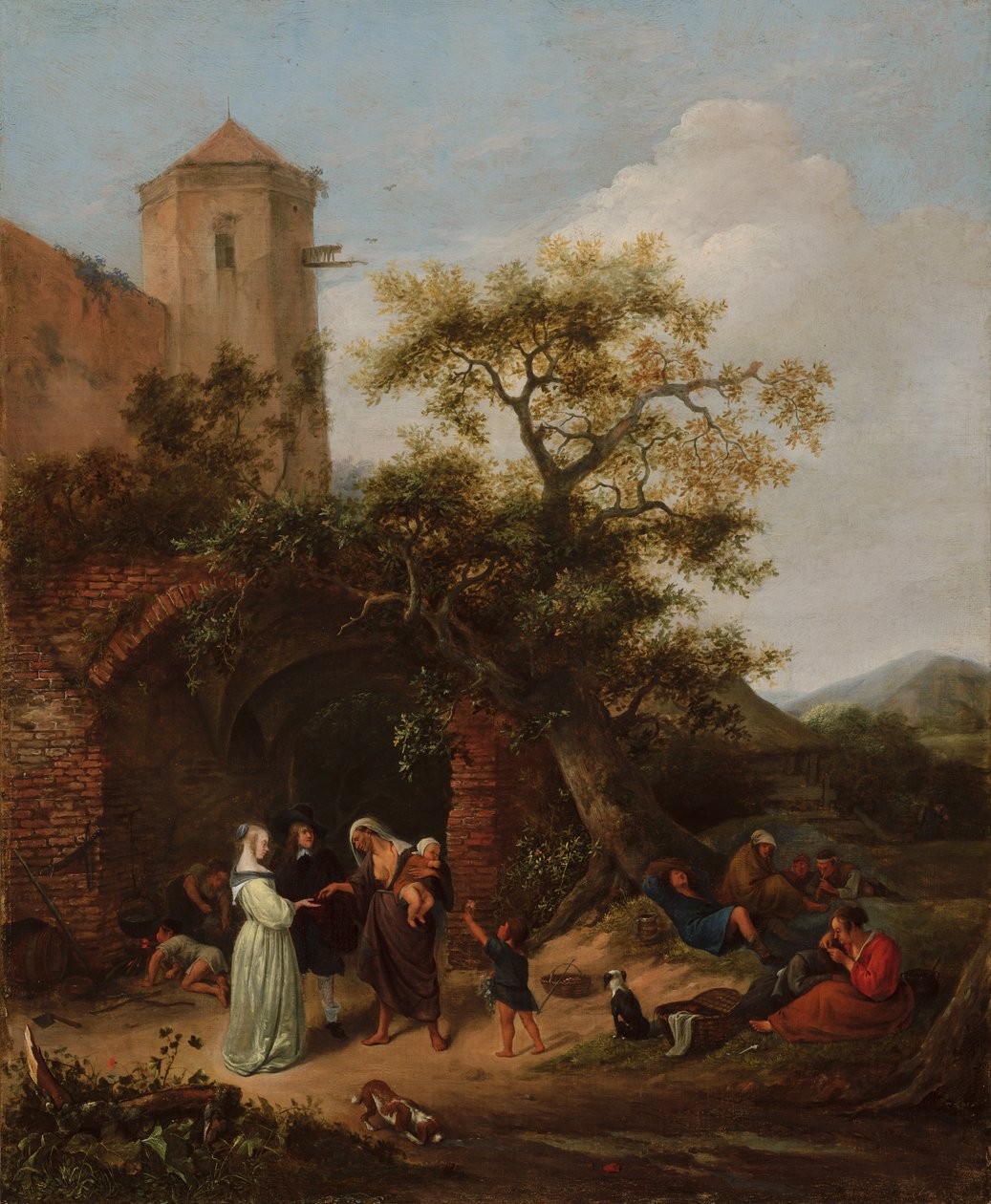 A Jósnő, 1650-1654 körül alkotó: Jan Havickszoon Steen