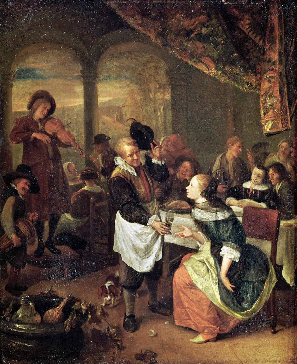 A gáláns fogadós alkotó: Jan Havickszoon Steen
