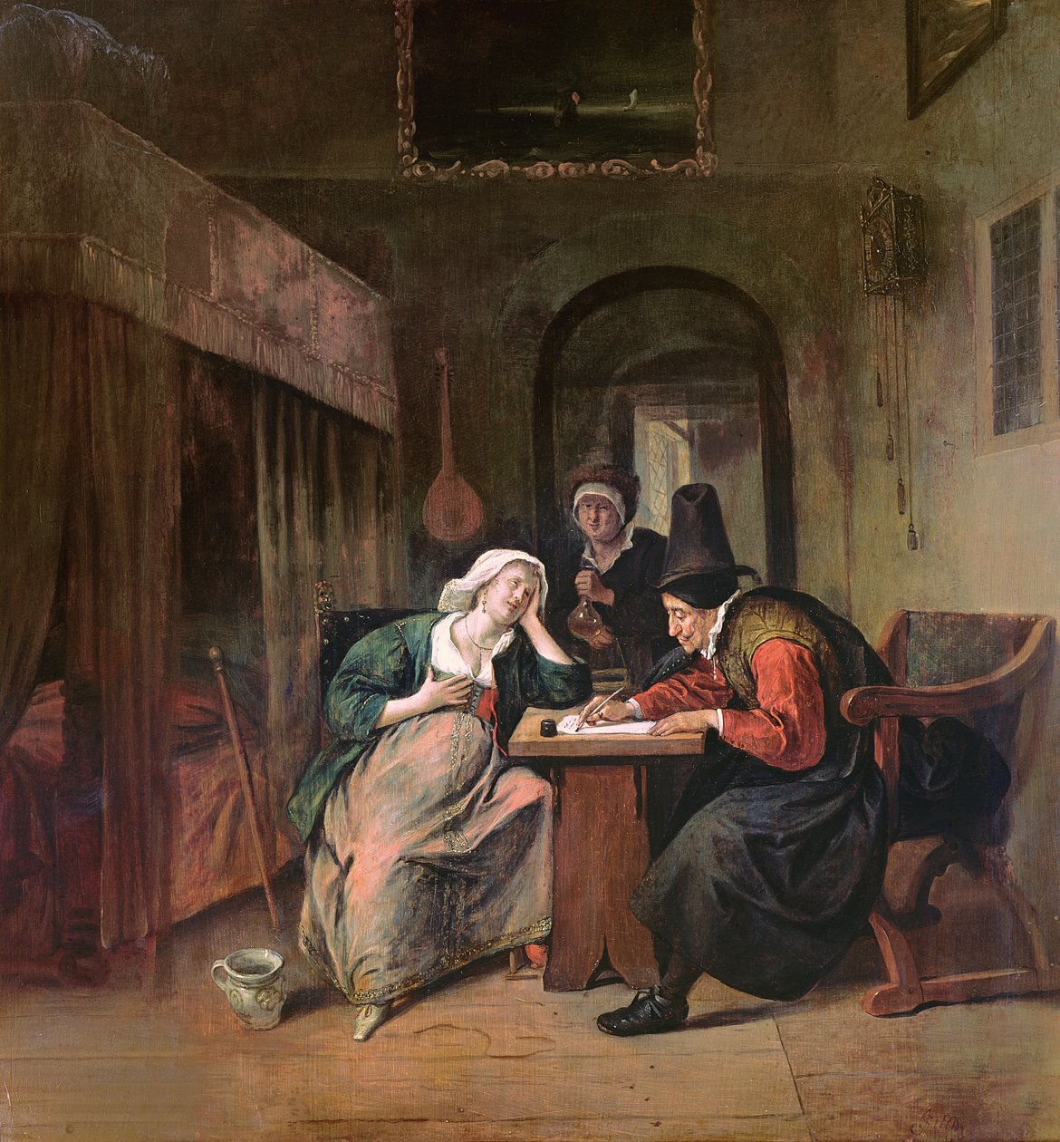 A beteg és az orvos alkotó: Jan Havickszoon Steen
