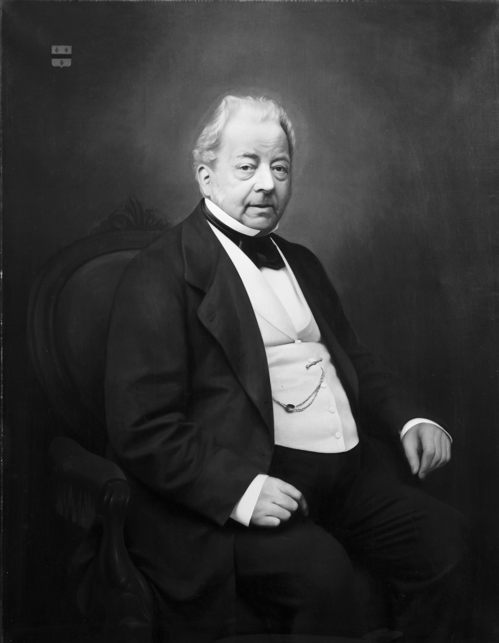Archibald Jan van de Poll (1800-1870) portréja alkotó: Jan Hendrik Maschaupt