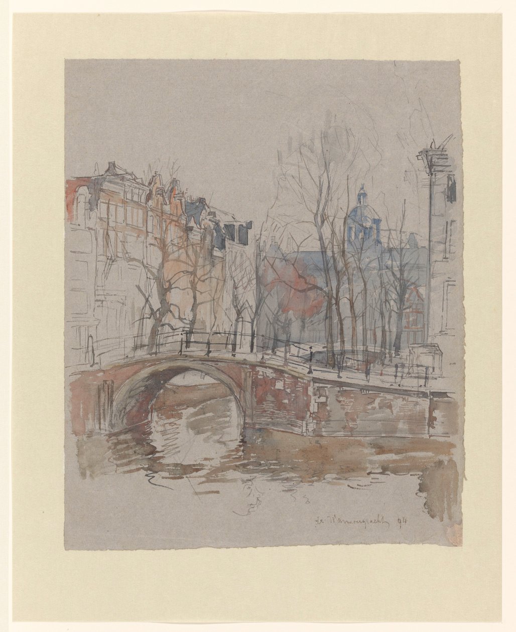 A Warmoesgracht alkotó: Jan Hoynck van Papendrecht