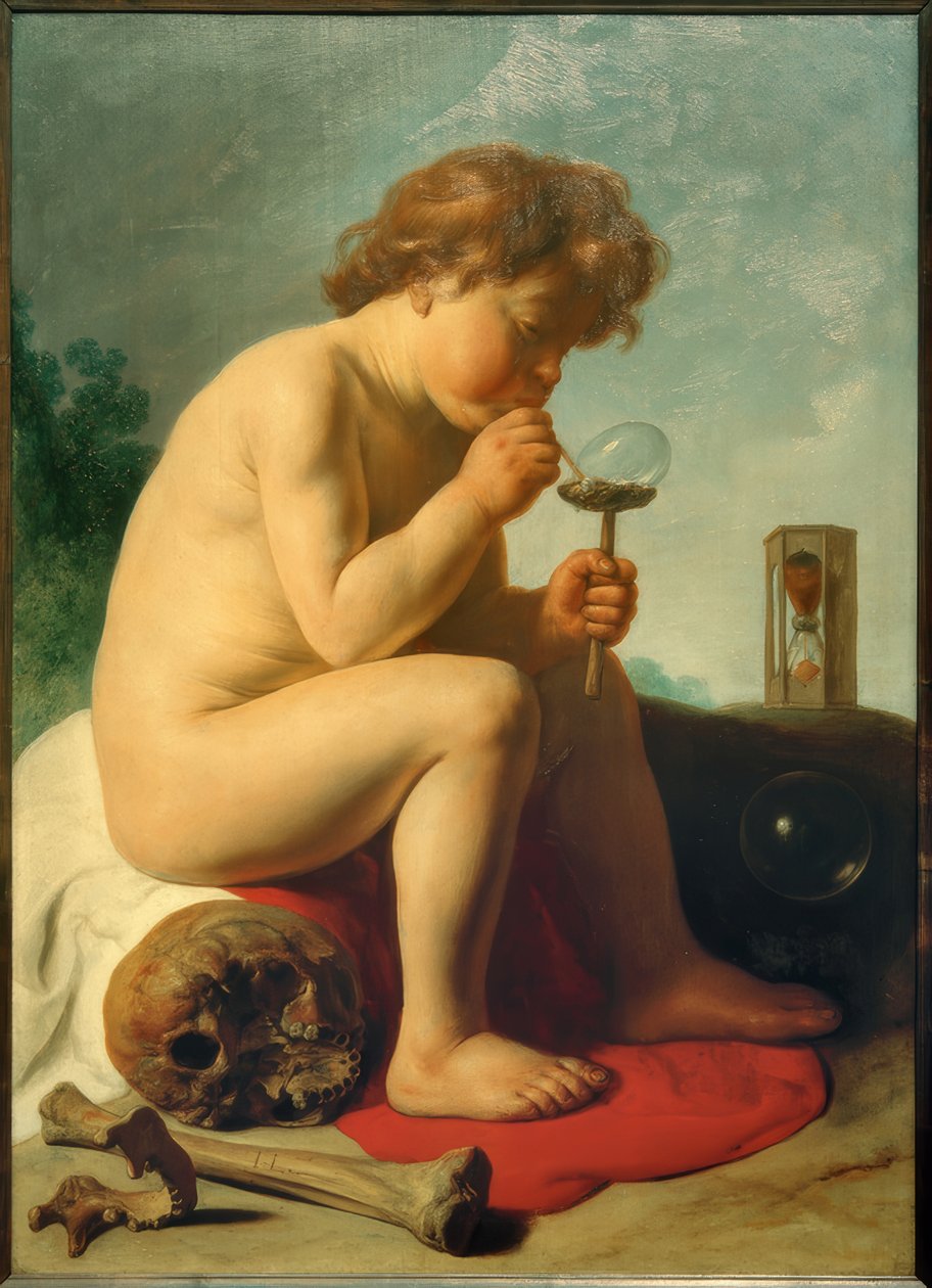 Gyermek szappanbuborékok alkotó: Jan I Lievens