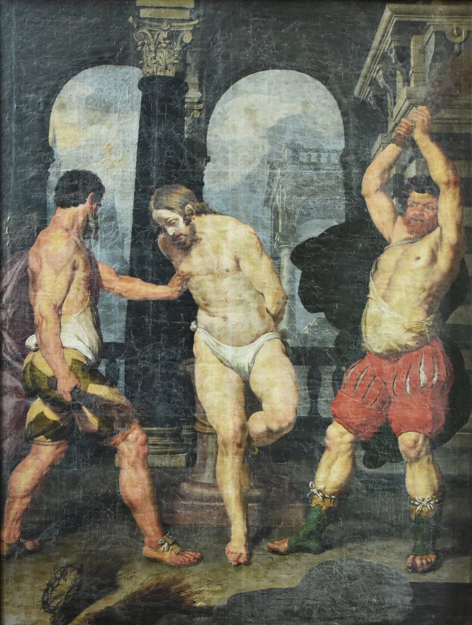 Jan Janssens (1590 körül1650) Krisztus megostorozása Szent Mihály templom Gent 30-06-2019 alkotó: Jan Janssens
