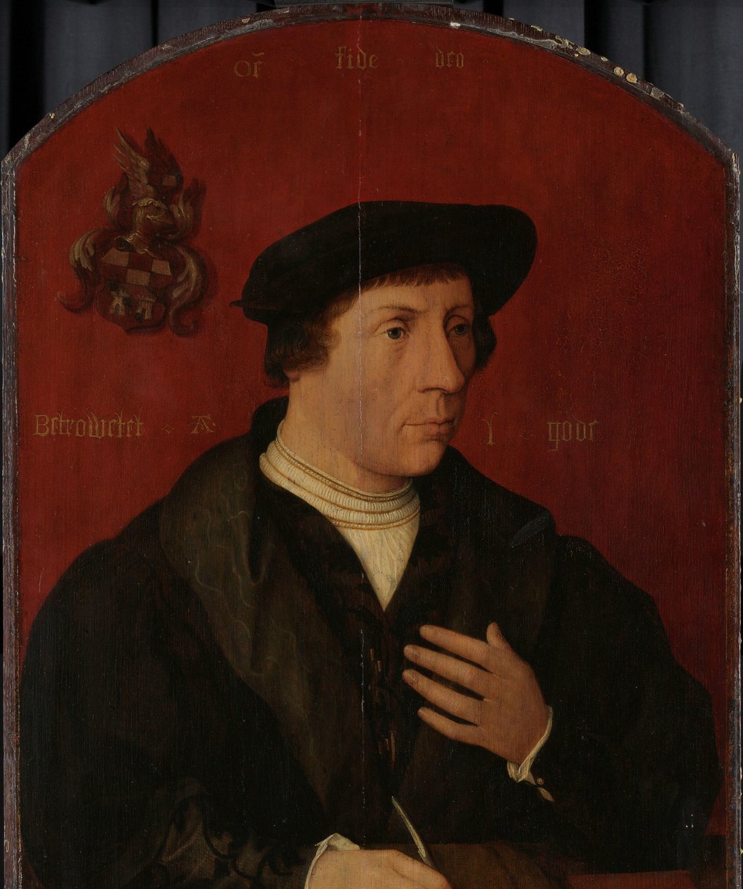 Egy férfi portréja alkotó: Jan Jansz Mostaert (circle of)