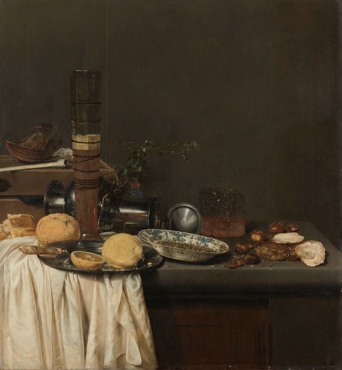 Csendélet egy magas söröspohárral alkotó: Jan Jansz. van de Velde (III)