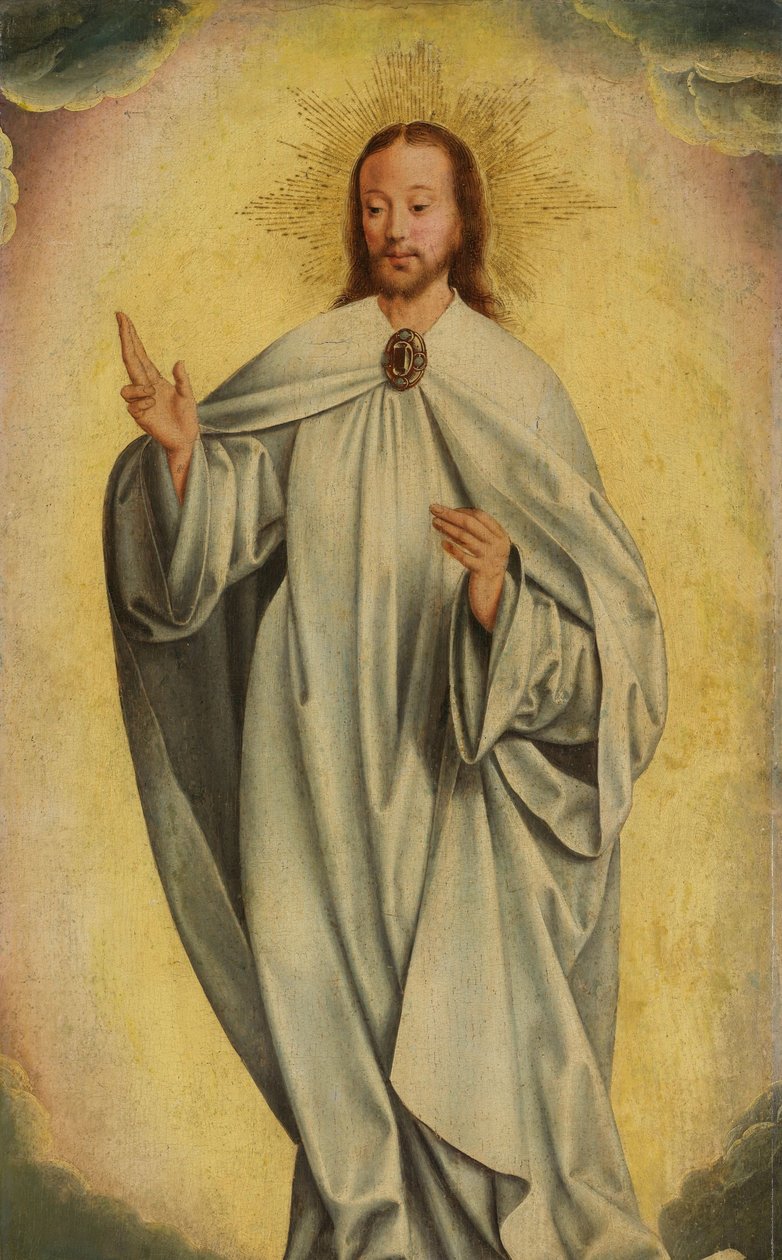 Töredék Krisztus színeváltozásával (feltámadás) alkotó: Jan Joest van Kalkar (manner of)