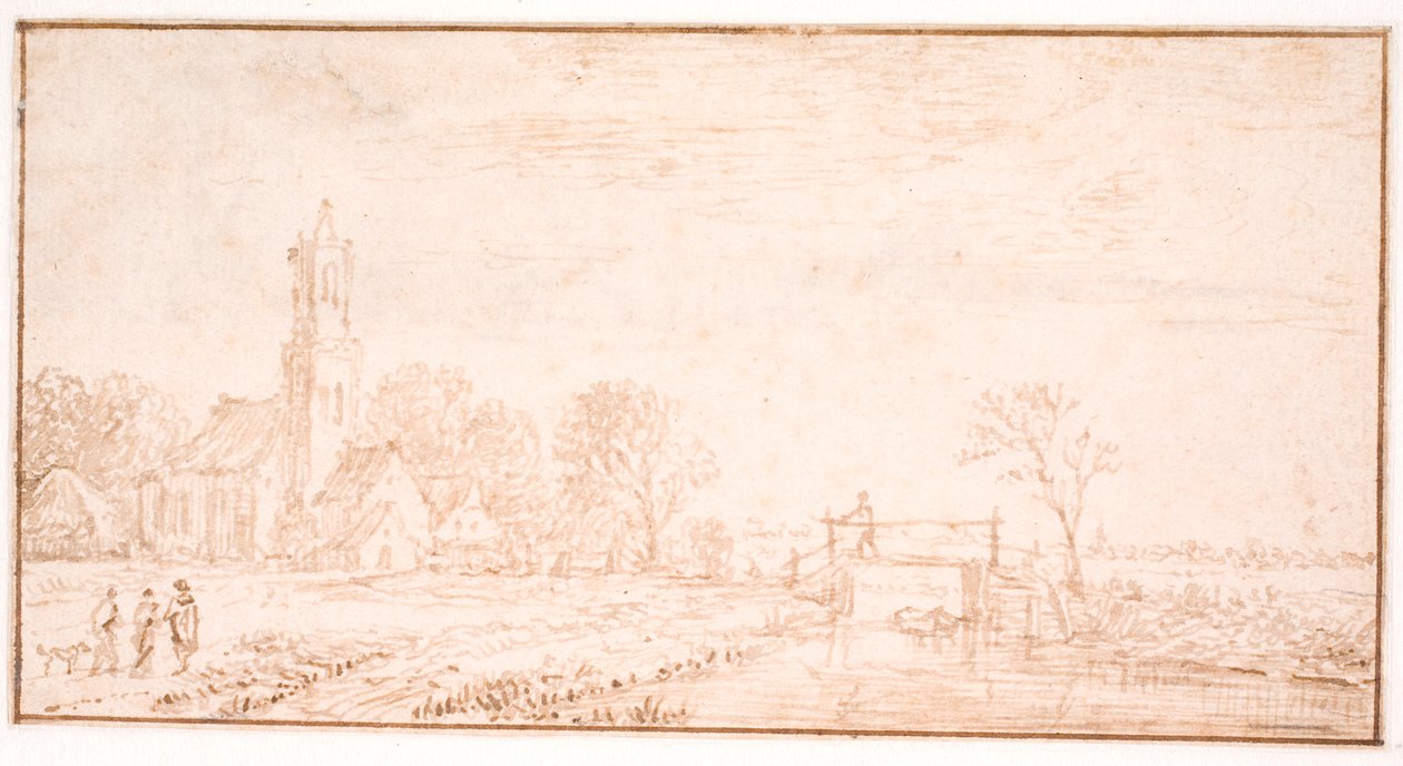 Lisse falusi temploma alkotó: Jan Josefsz van Goyen