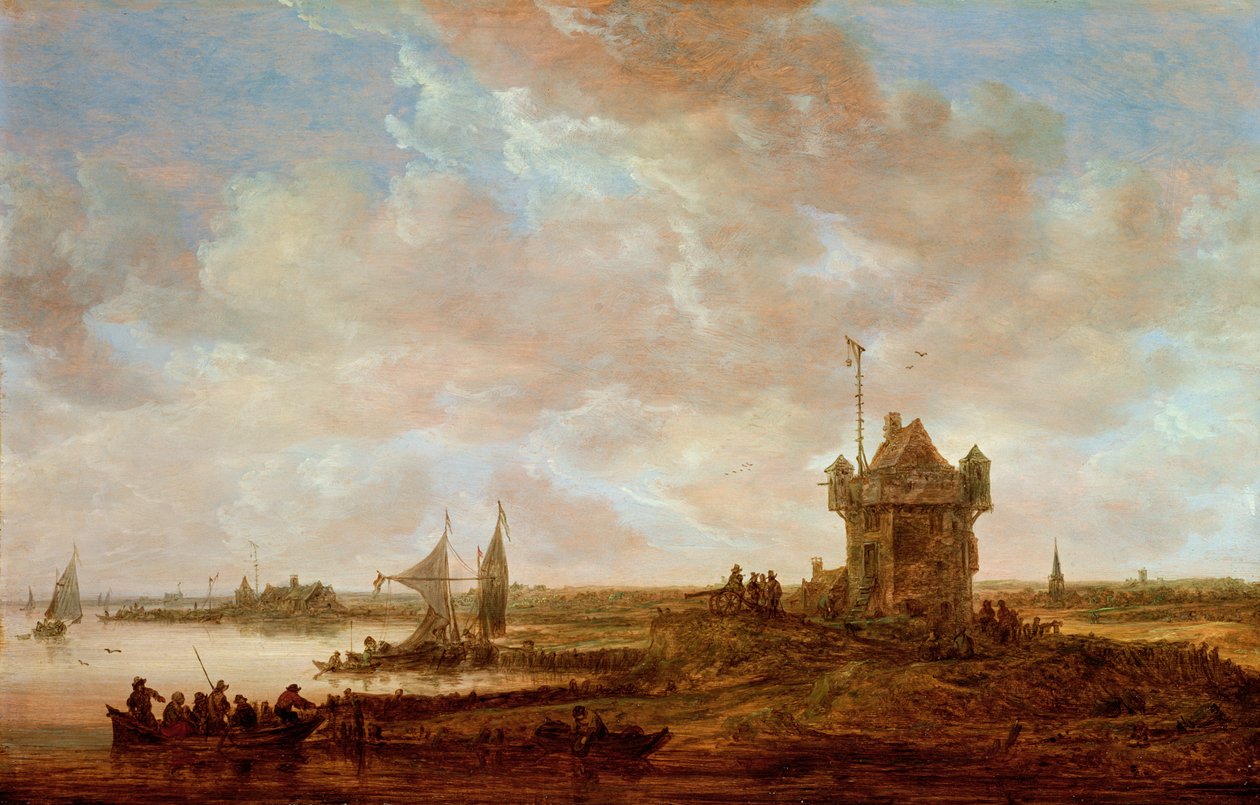 holland táj alkotó: Jan Josephsz van Goyen