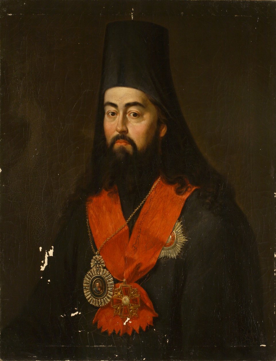 Pavel Ponomarev rosztovi és jaroszlavli érsek portréja 1745-1806, 1836 alkotó: Jan Ksawery Kaniewski