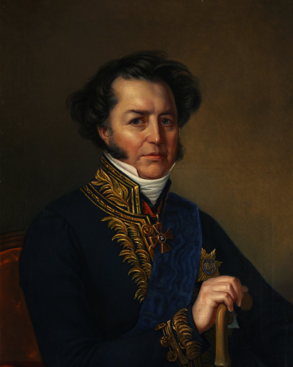 Avraam Norov portréja 1795-1869, 1857 alkotó: Jan Ksawery Kaniewski