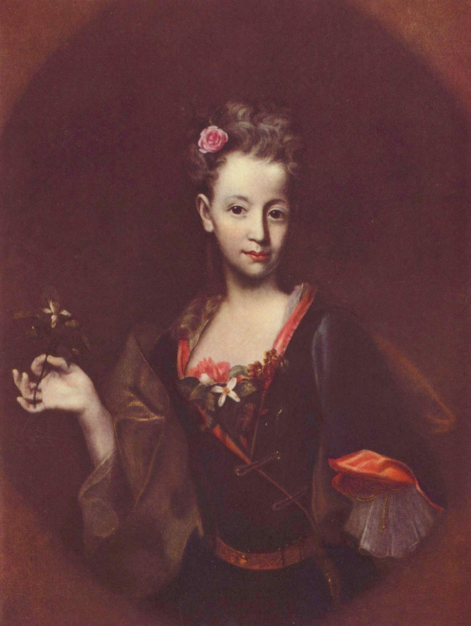Hedwig Franciska Wussin portréja alkotó: Jan Kupecký