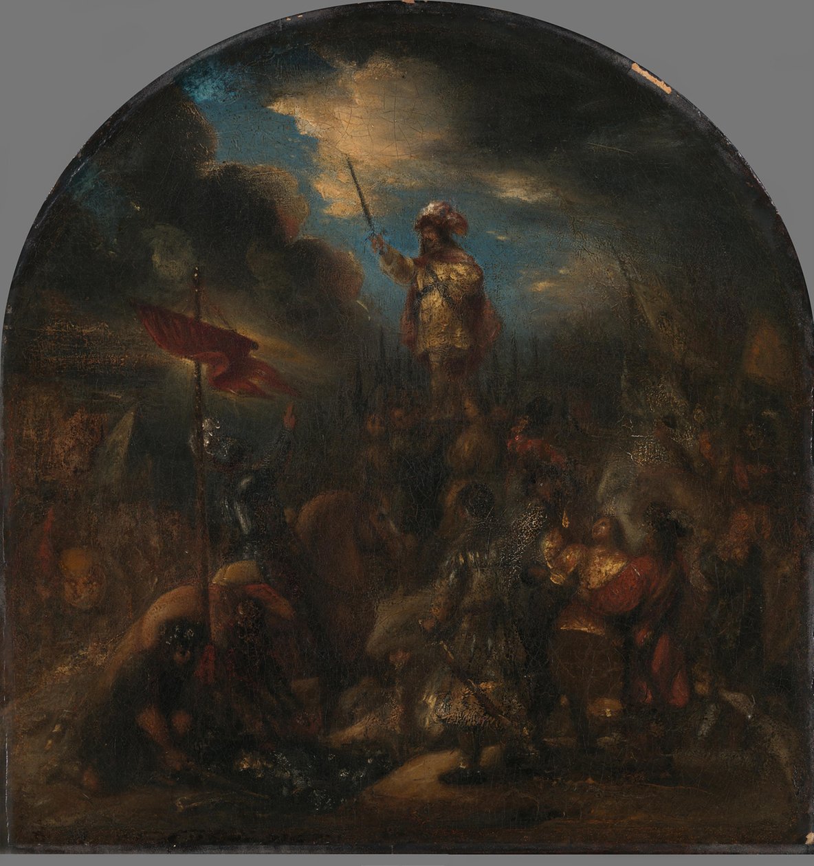 Brinio pajzsra emelve alkotó: Jan Lievens