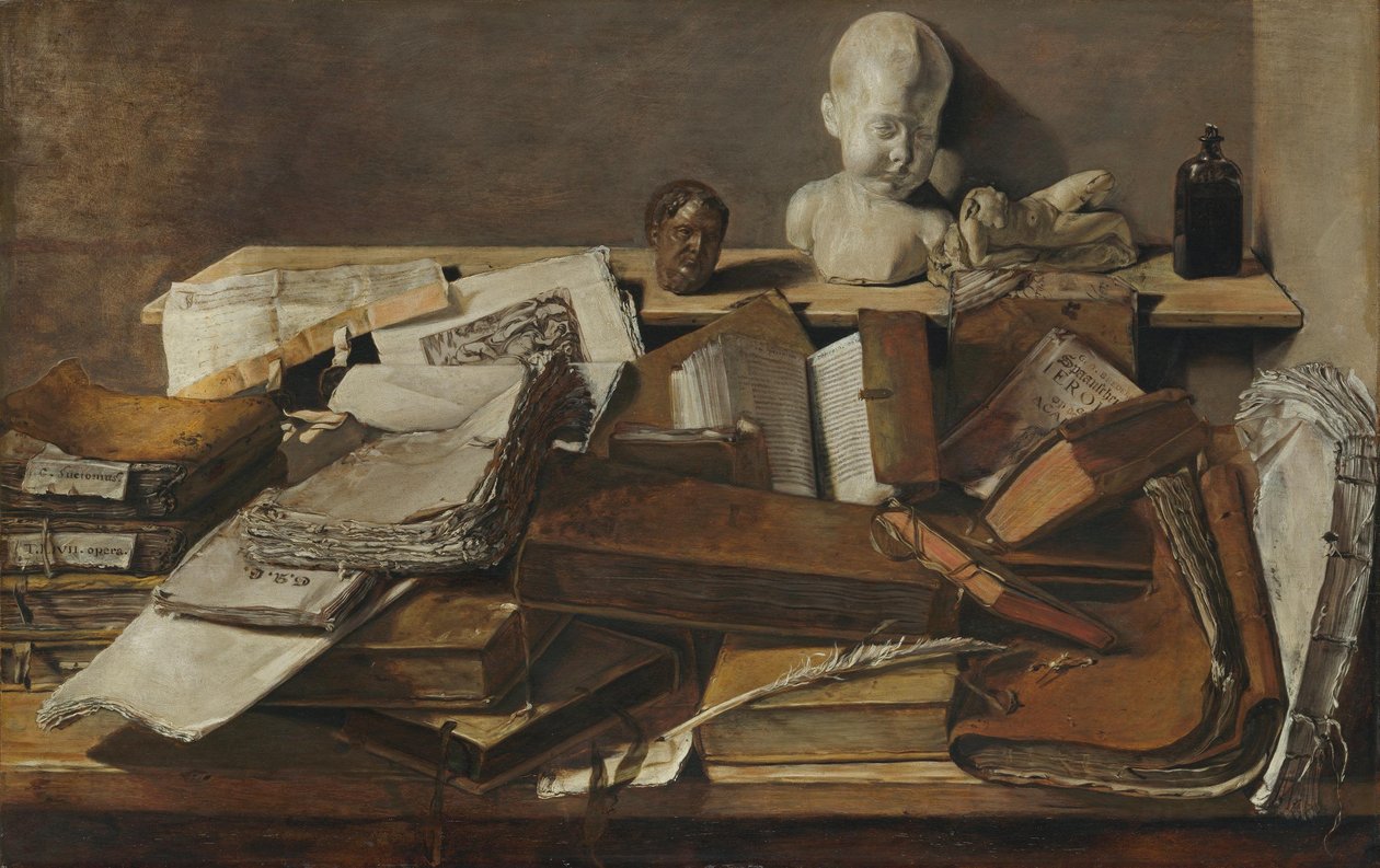 Könyvcsendélet alkotó: Jan Lievens