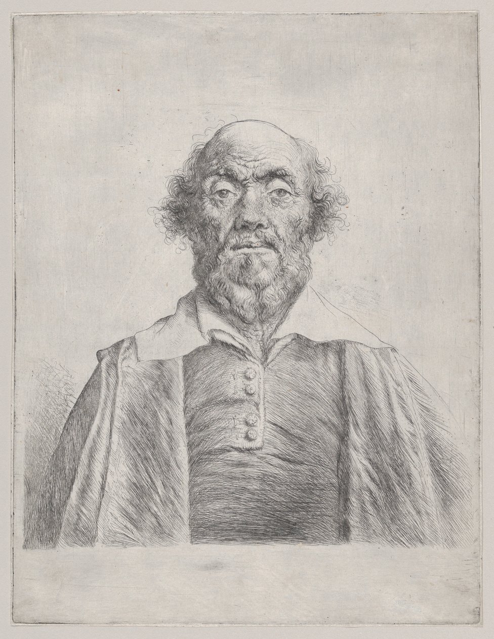 Idős férfi mellszobra alkotó: Jan Lievens