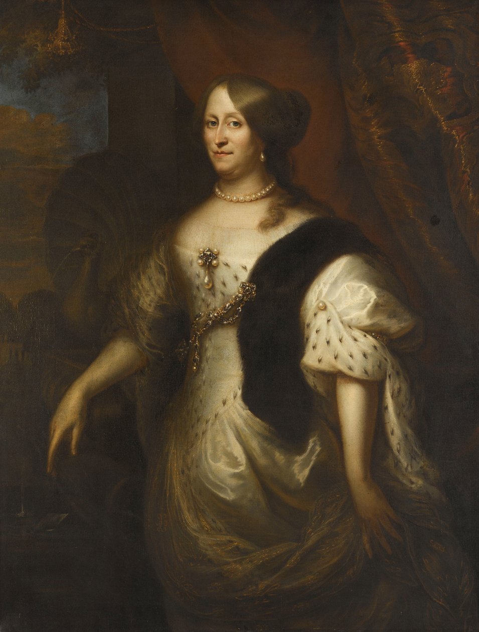 Cornelia Teding van Berkhout (1614-80), Maerten Harpertsz Tromp felesége alkotó: Jan Lievens