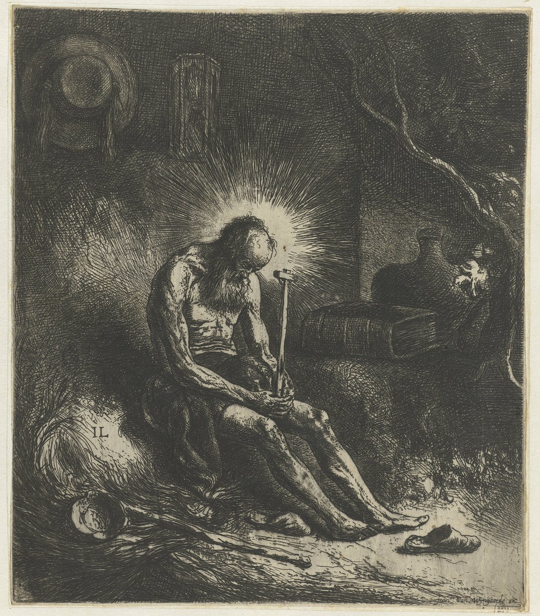 Szent Jeromos alkotó: Jan Lievens