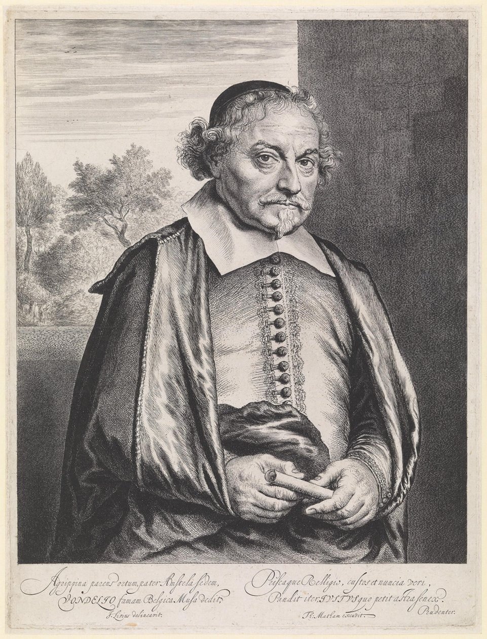 Joost van den Vondel alkotó: Jan Lievens