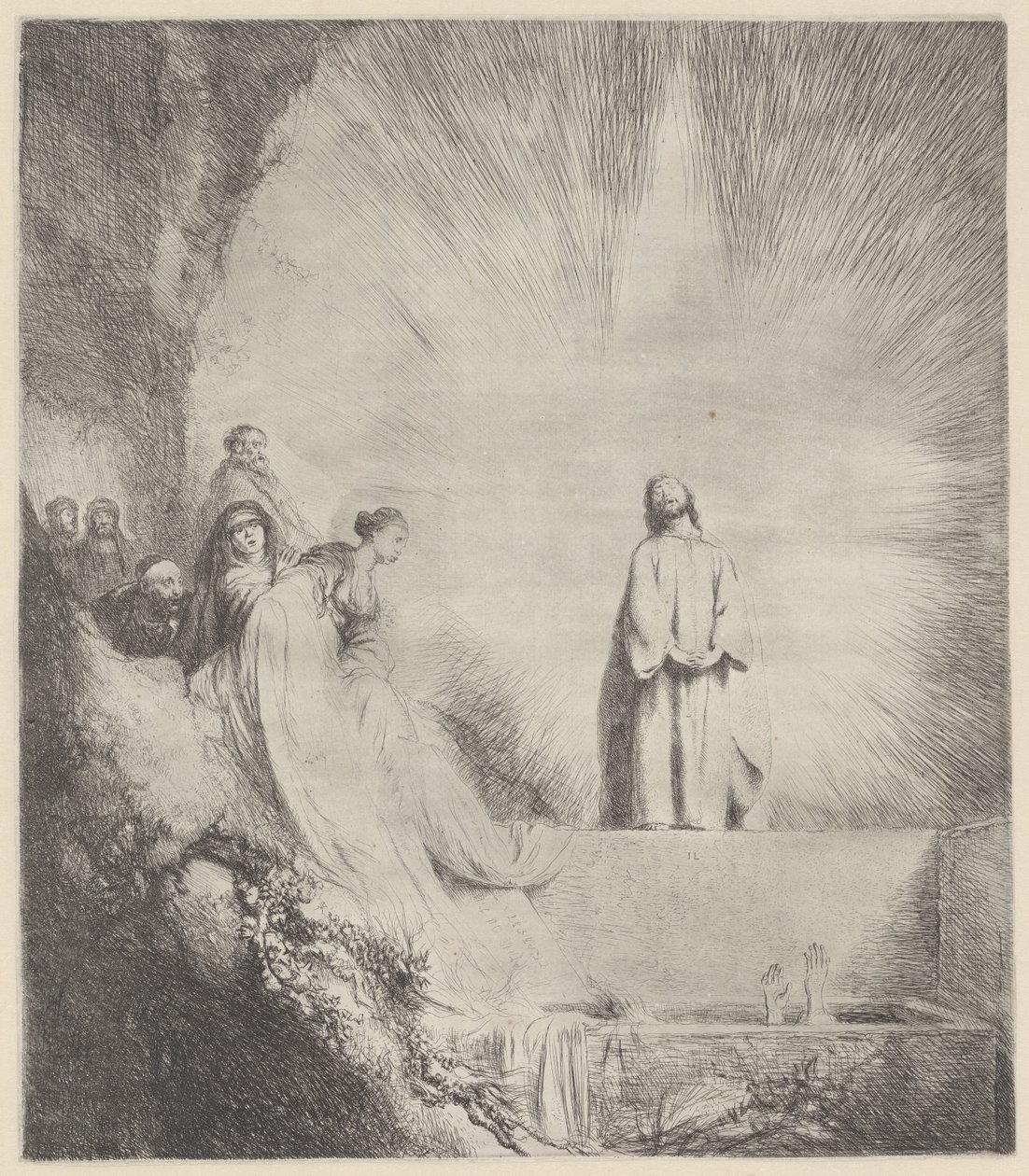 Lázár feltámasztása alkotó: Jan Lievens