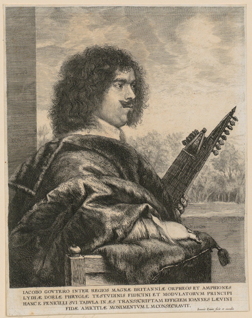 Jacques Gaultier (Gouter) portréja alkotó: Jan Lievens