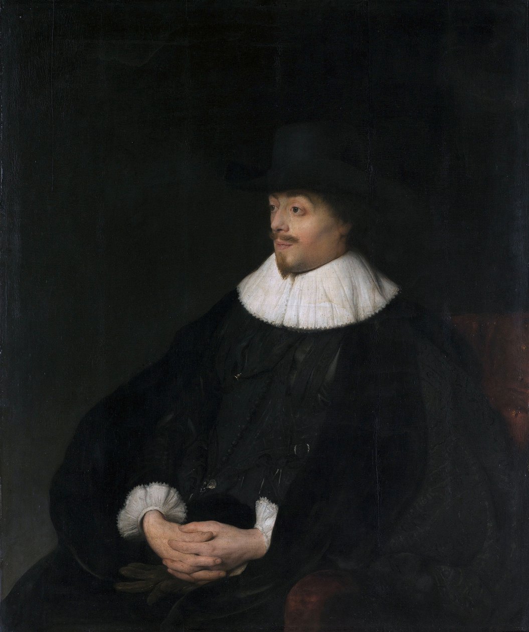 Constantijn Huygens portréja (1596-1687) alkotó: Jan Lievens