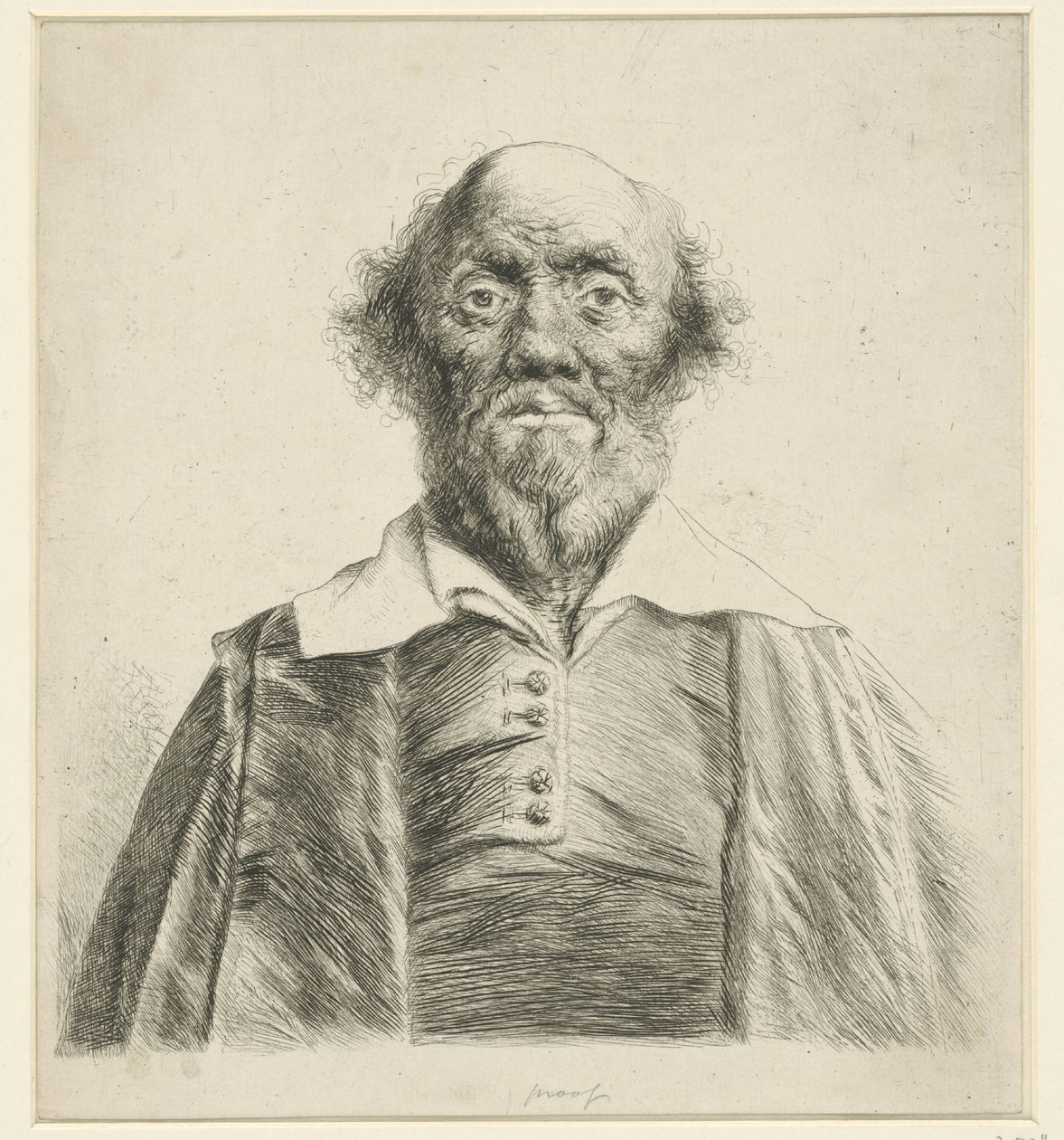 Egy öregember portréja alkotó: Jan Lievens