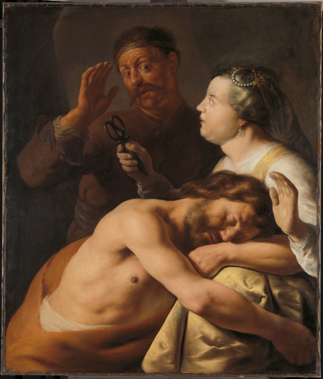 Sámson és Delila alkotó: Jan Lievens