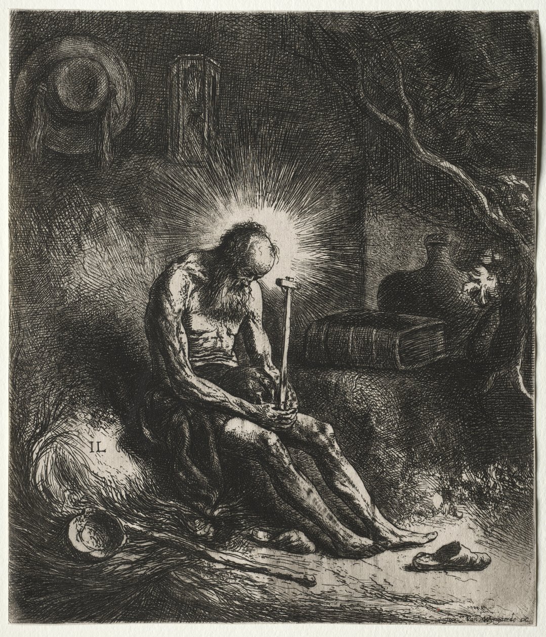 Szent Jeromos alkotó: Jan Lievens