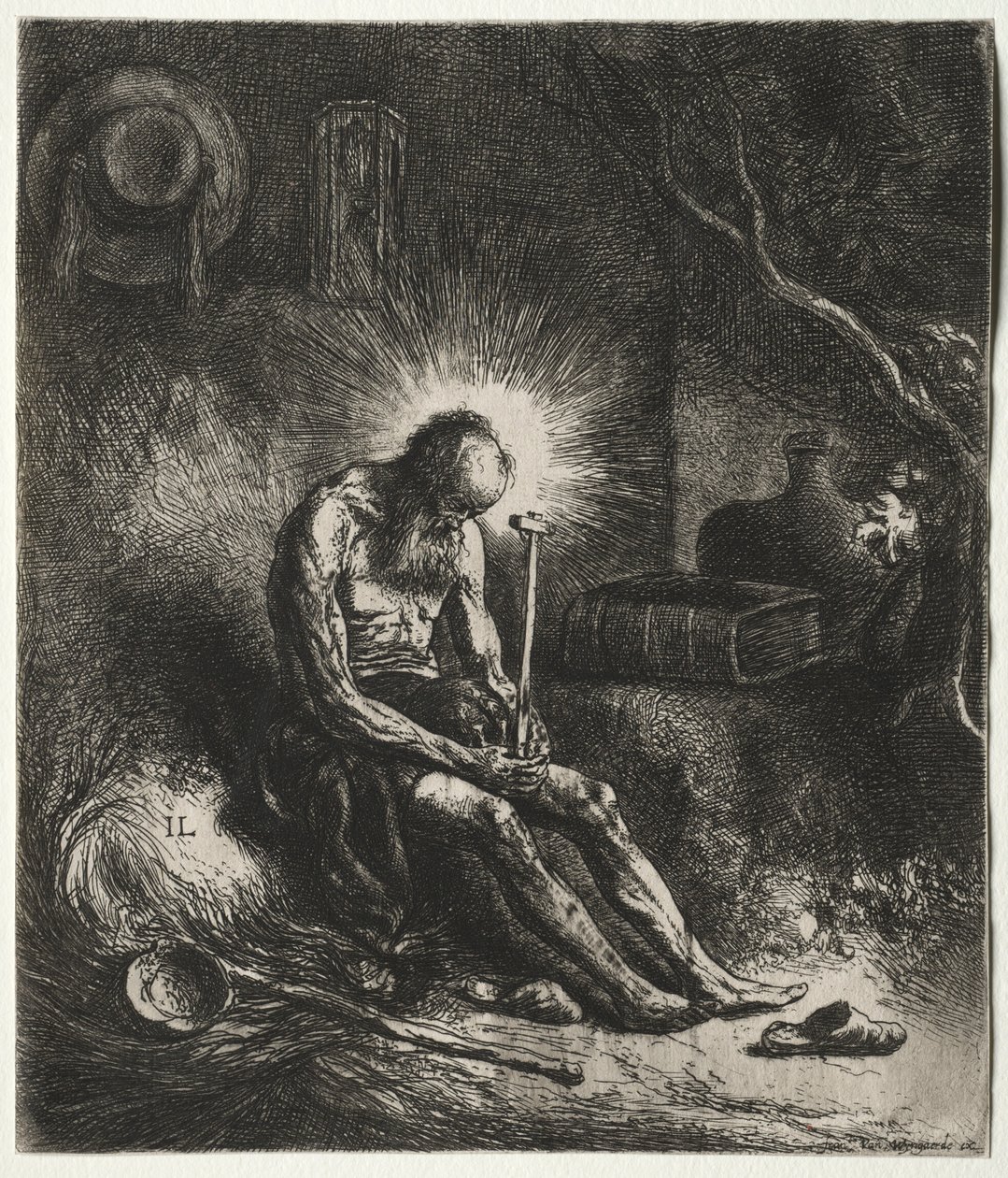 Szent Jeromos. alkotó: Jan Lievens