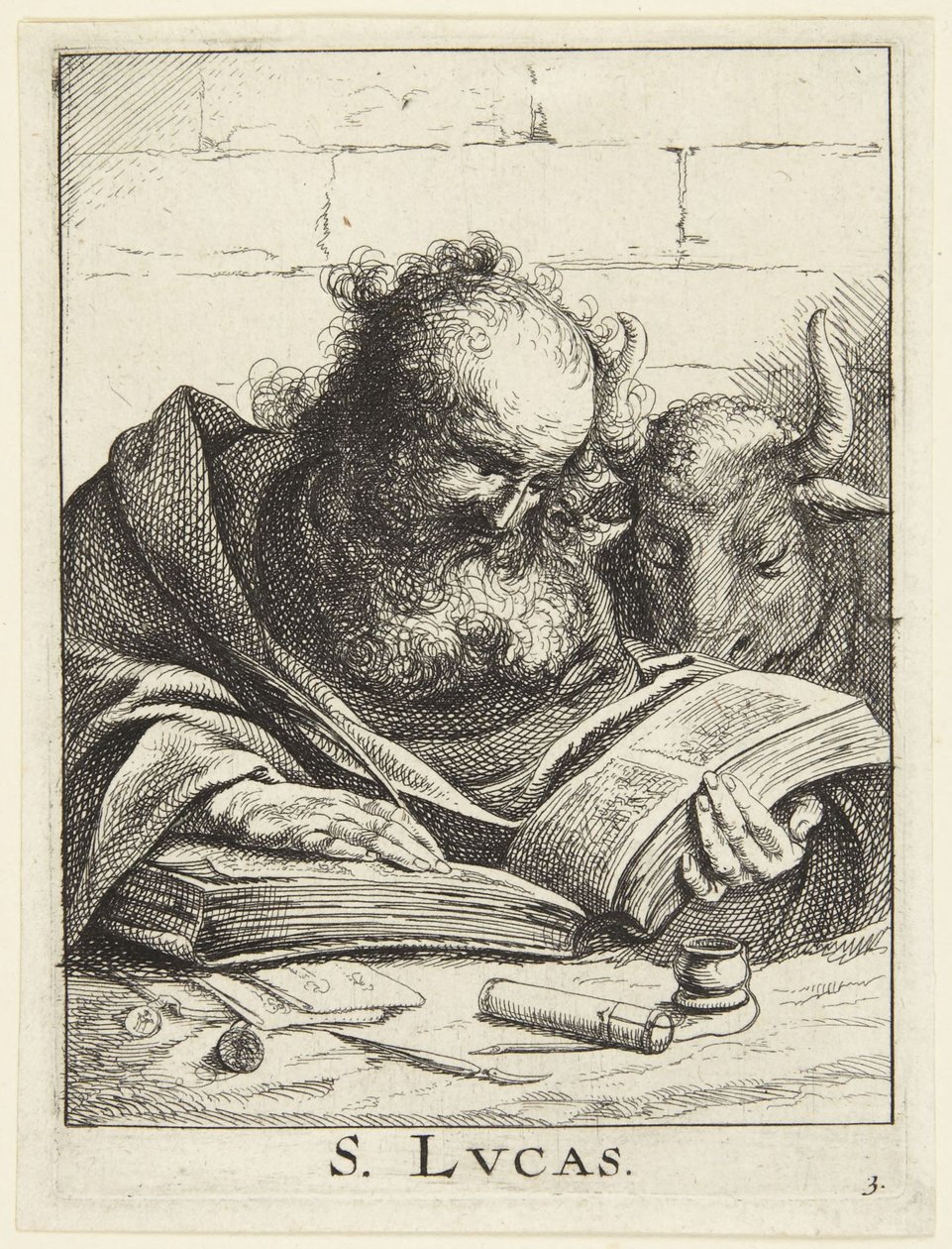 Szent Lukács alkotó: Jan Lievens