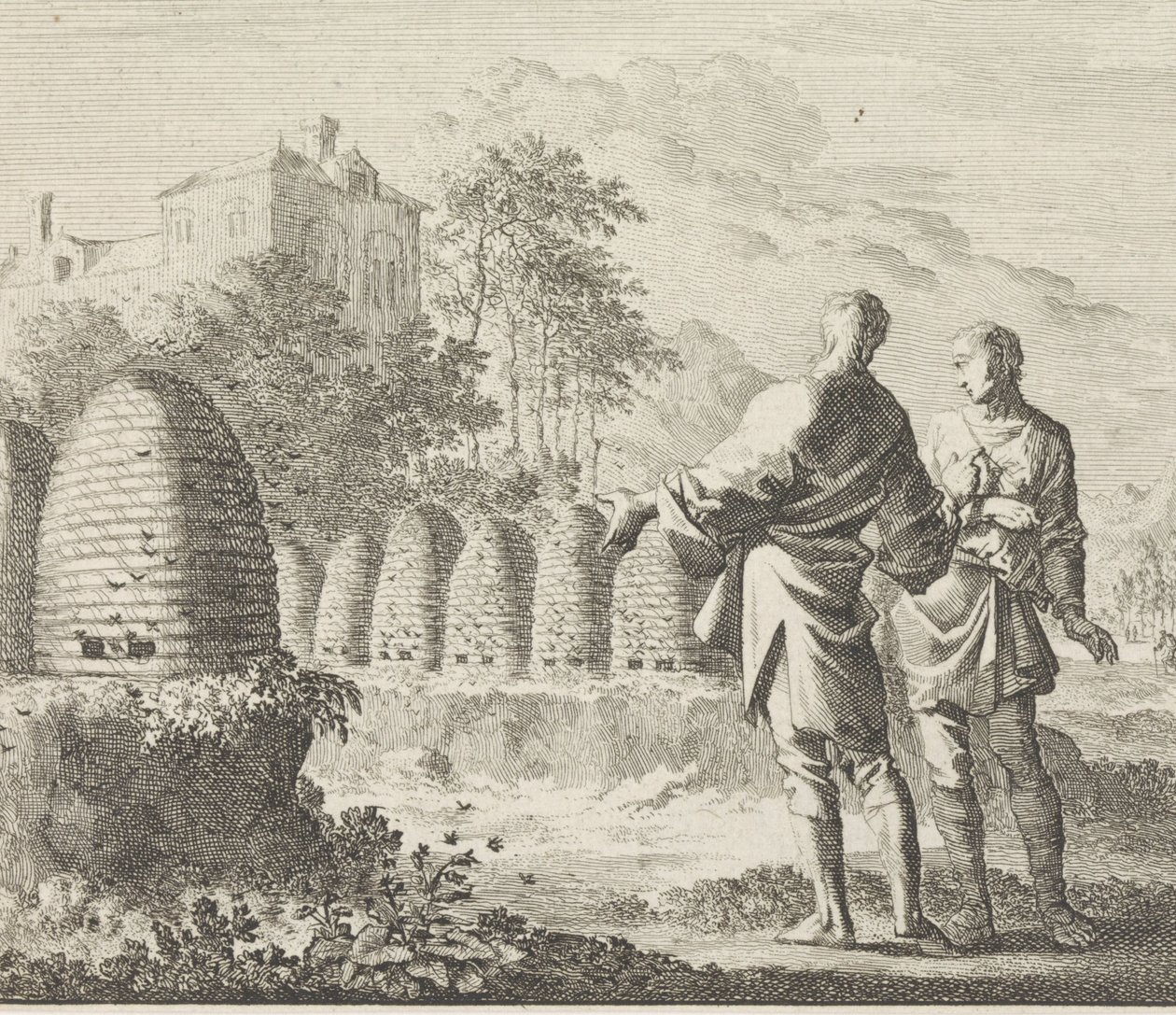 Embléma: méhek alkotó: Jan Luyken