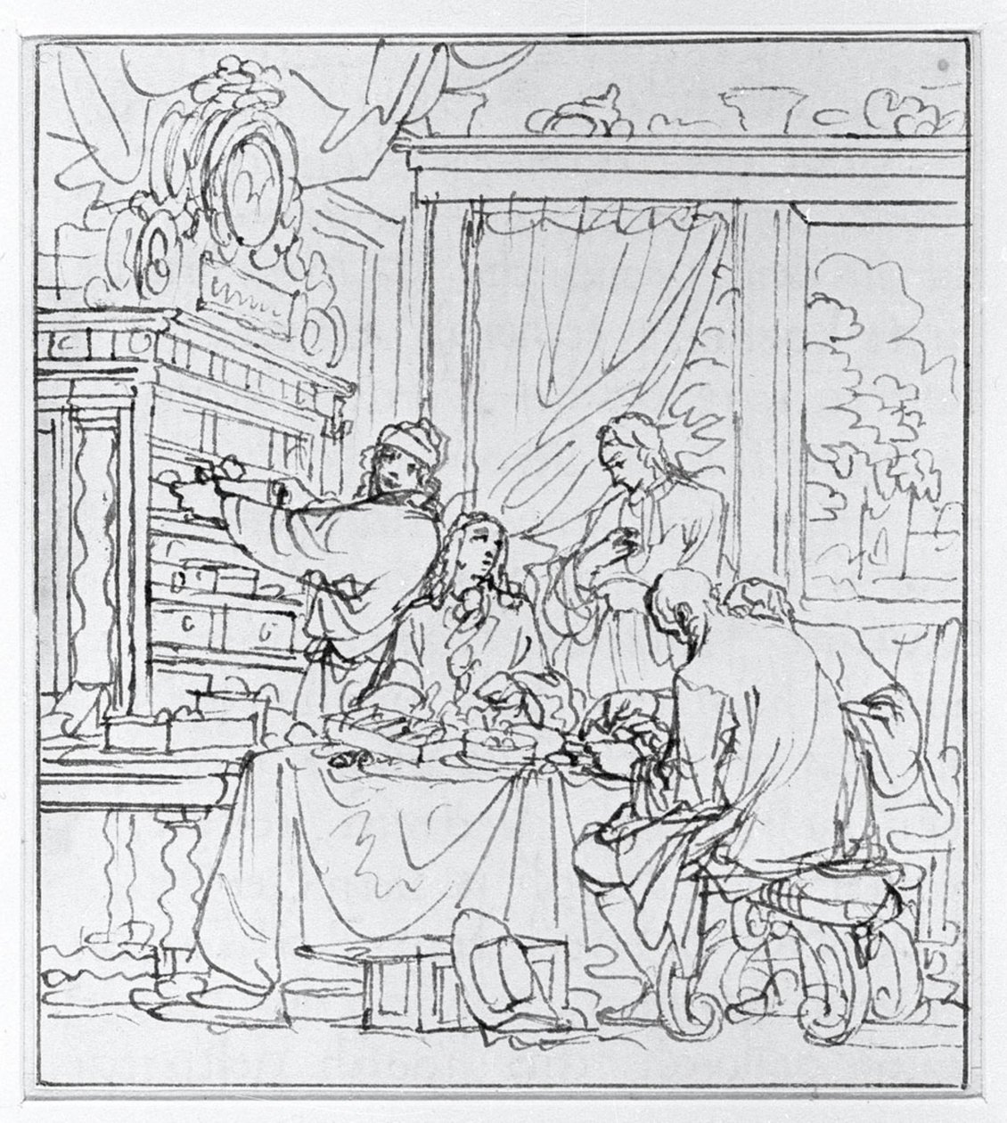 A kabinet alkotó: Jan Luyken