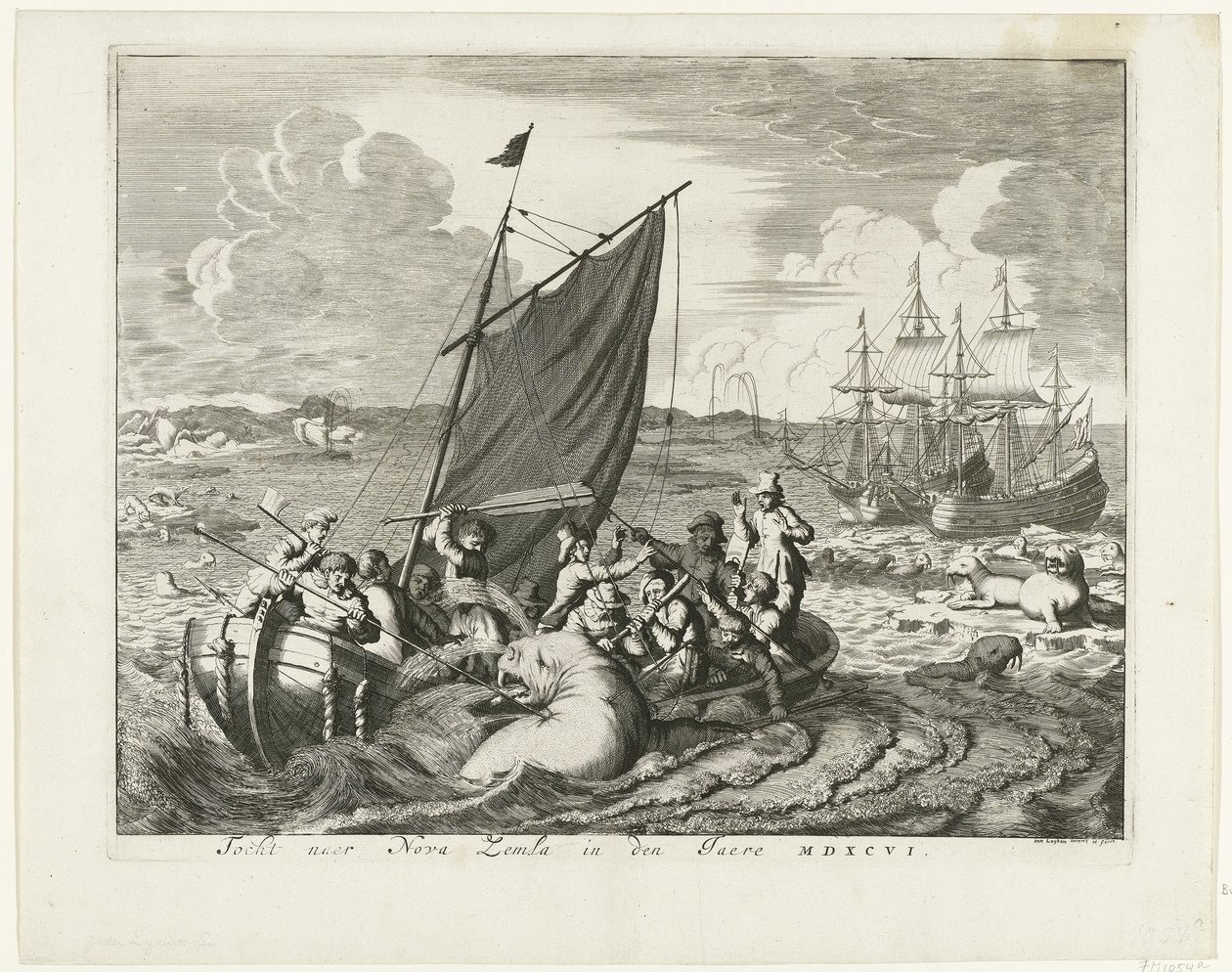 Tte Voyage to New Earth Yin 1596, 1679-1681 alkotó: Jan Luyken