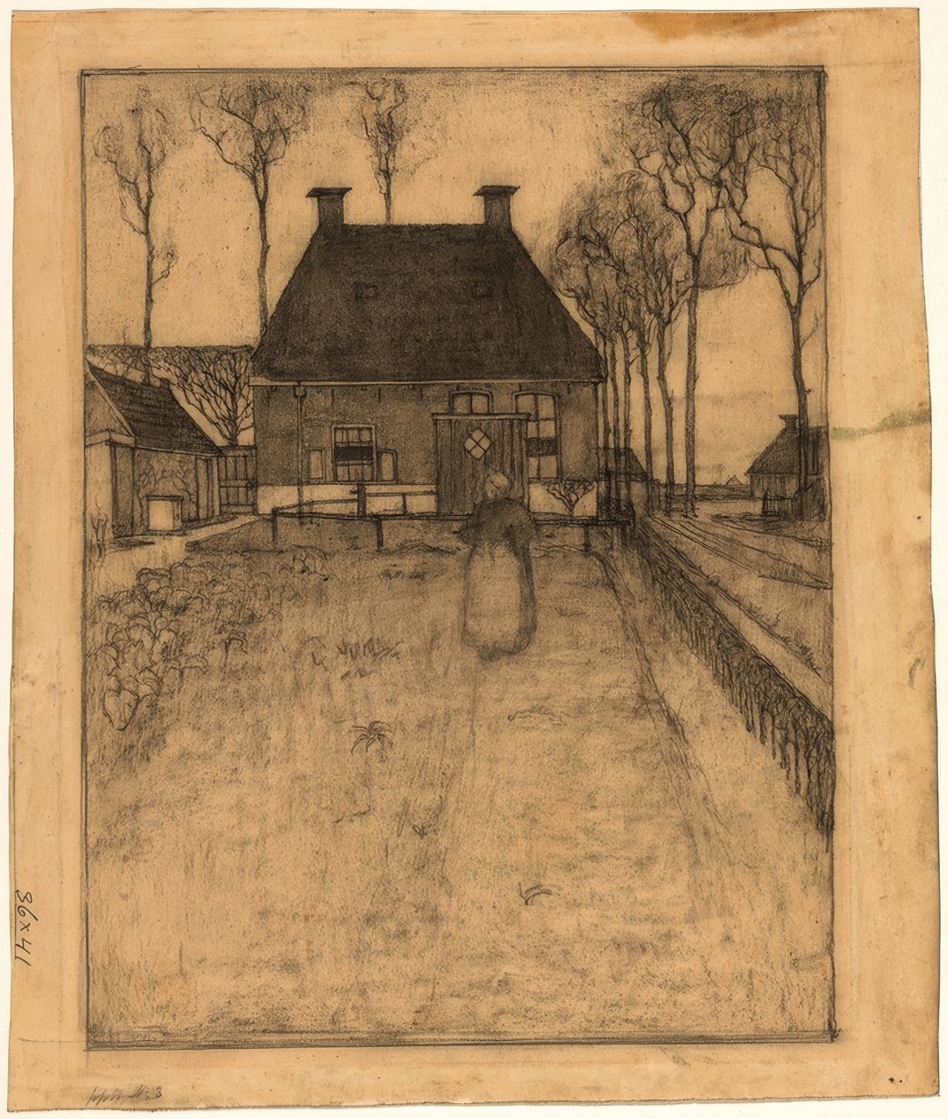 Elternhaus Knijpében alkotó: Jan Mankes