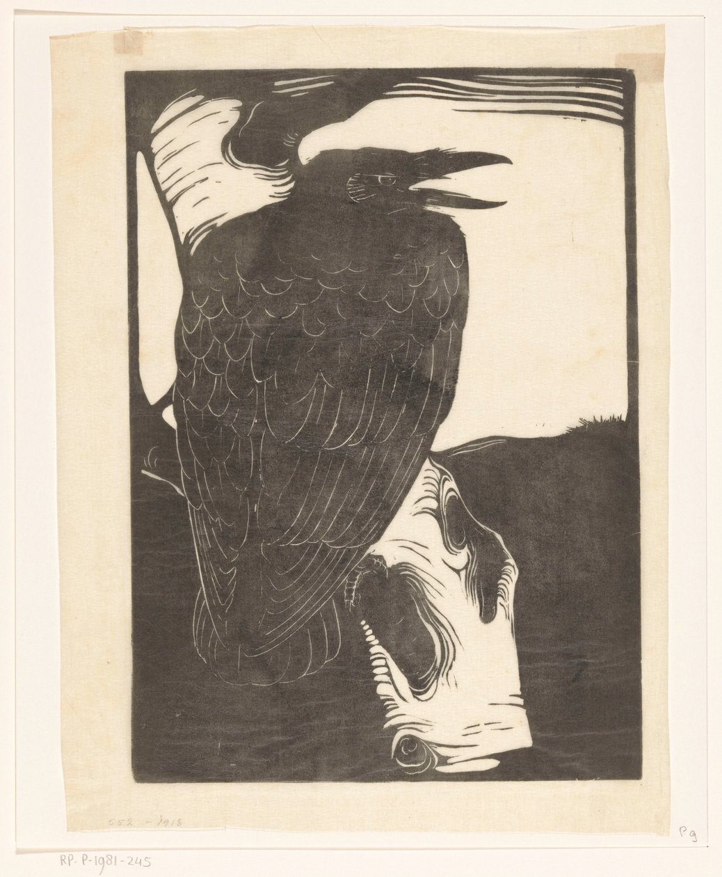Holló a nyírfán alkotó: Jan Mankes