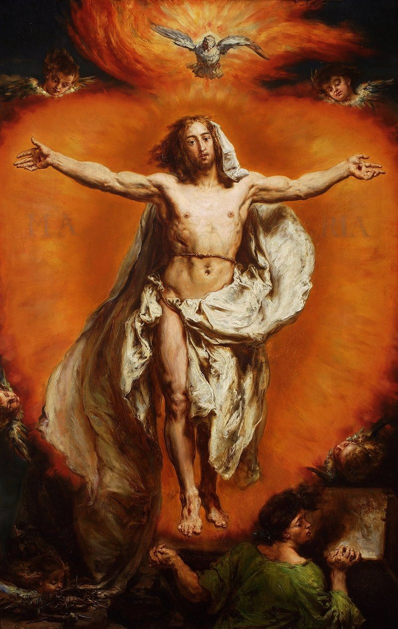 Mennybemenetel alkotó: Jan Matejko