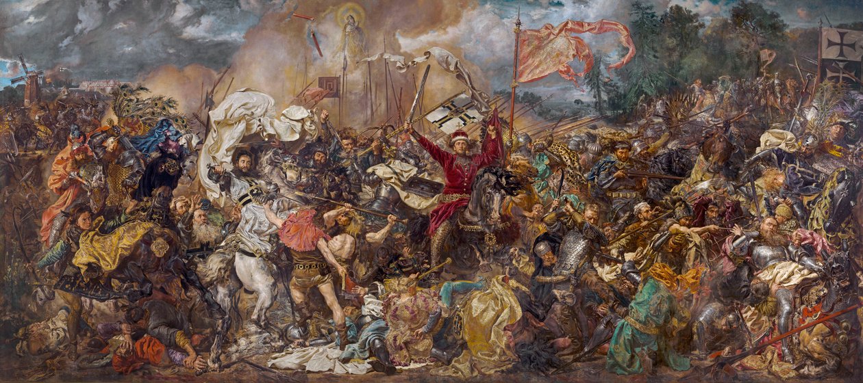 Grünwaldi csata alkotó: Jan Matejko