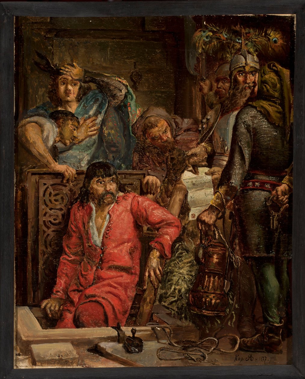 Maćko Borkowic alkotó: Jan Matejko
