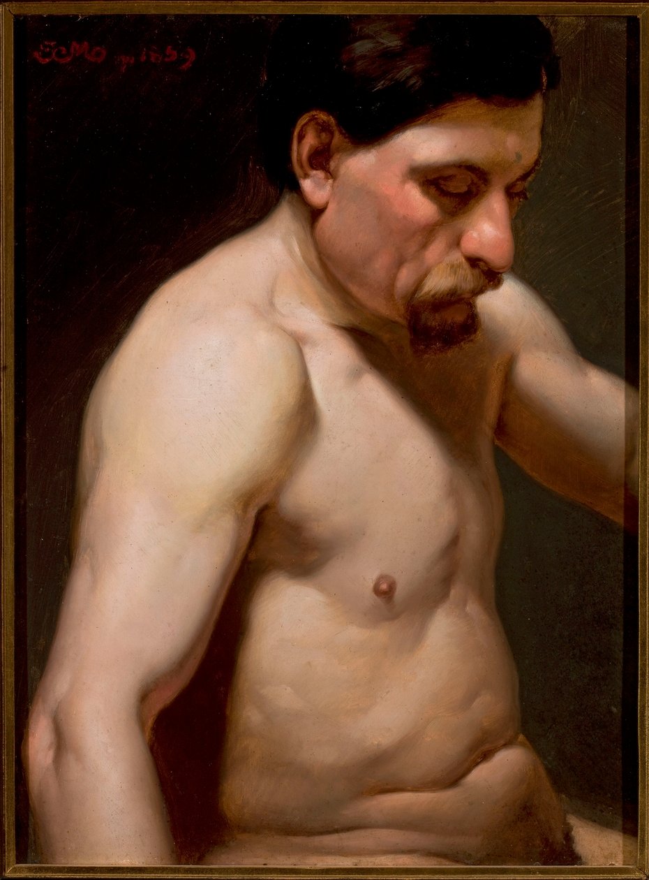 Férfi félakt alkotó: Jan Matejko