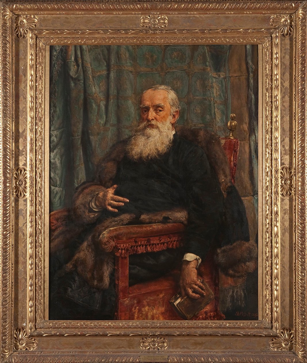 Henryk Krajewski portréja alkotó: Jan Matejko