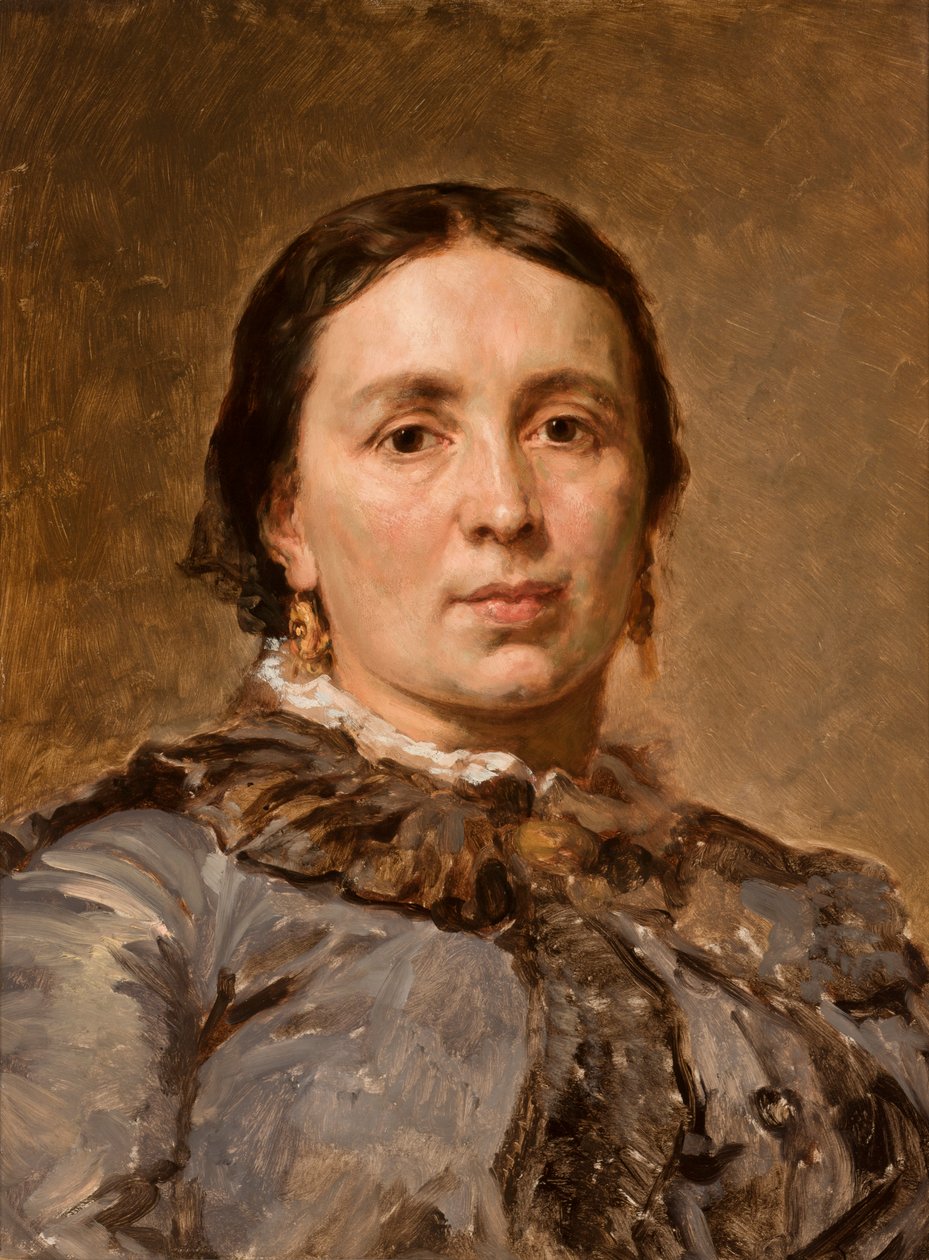 Maria Golichowska (született Matejko) portréja (1836–1917) alkotó: Jan Matejko